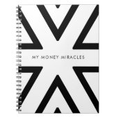 Meine Geld-Wunder, die Zeitschrift verkünden Notizblock (Vorderseite)