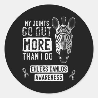 Meine Gelenke gehen aus Ehlers-Danlos Syndrom Eds Runder Aufkleber