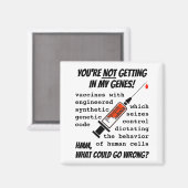 Meine Gene Magnet (Vorderseite/Rückseite)