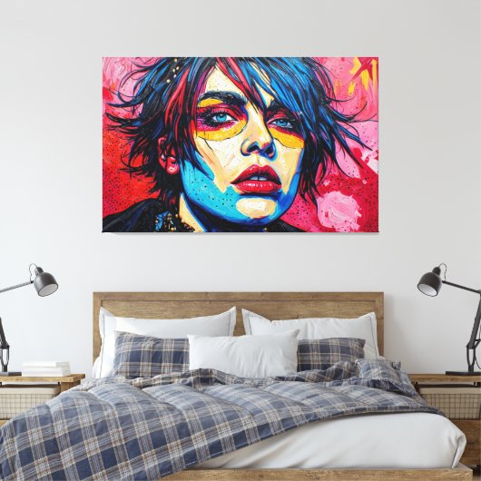 MEINE GENERATION 26 LEINWANDDRUCK (Insitu (Schlafzimmer))