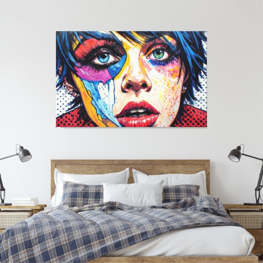 MEINE GENERATION 3 LEINWANDDRUCK (Insitu (Schlafzimmer))