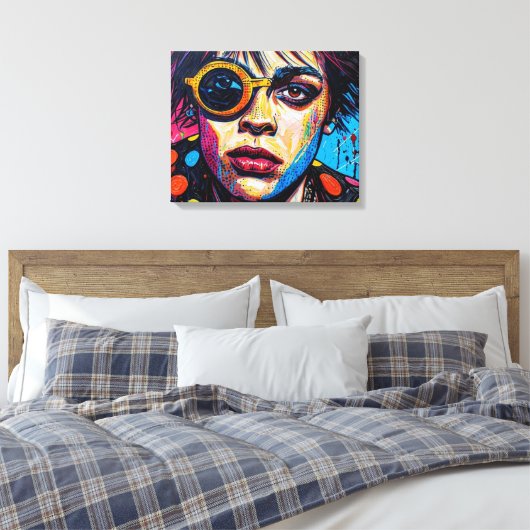 MEINE GENERATION JETZT 23 LEINWANDDRUCK (Insitu (Schlafzimmer))