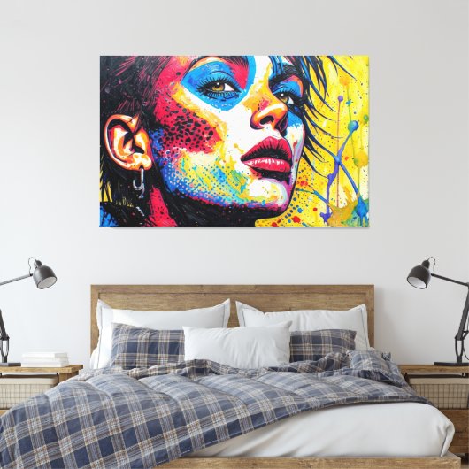 MEINE GENERATION JETZT 24 LEINWANDDRUCK (Insitu (Schlafzimmer))