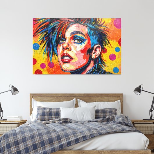 MEINE GENERATION JETZT 4 LEINWANDDRUCK (Insitu (Schlafzimmer))