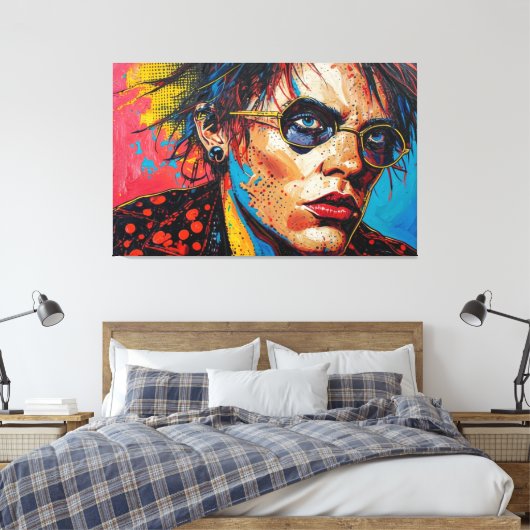 MEINE GENERATION JETZT 7 LEINWANDDRUCK (Insitu (Schlafzimmer))