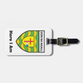 Meine Gepäck-Personalisierte Donegal-Landkreis-ID Gepäckanhänger (Vorderseite horizontal)