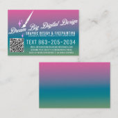 MEINE GESCHÄFTSKARTEN-DESIGN VISITENKARTE (Vorne/Hinten)