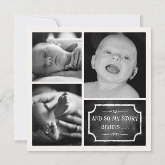 Meine Geschichte beginnt mit der Ankündigung von C (Vorderseite)