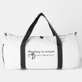 Meine Geschichte ist einfach Duffle Bag (Rückseite)