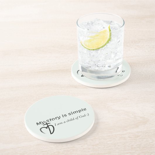 Meine Geschichte ist einfach Getränkeuntersetzer (Seite)