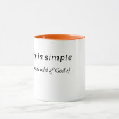 Meine Geschichte ist einfach Tasse (Zentrum)