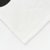 Meine Geschichte ist starker schwarzer Monat afroa Fleecedecke (Ecke)