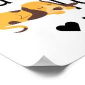 Meine Geschwister haben Schwänze Poster (Ecke)