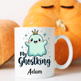 Meine Ghostking Kawaii Halloween-Tasse für Boyfrie Tasse