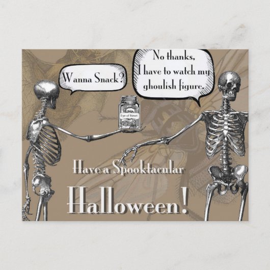 Meine ghoulish-Abbildung sehen Postkarte (Vorderseite)