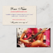 "Meine Gitarre sagt nie nein! " Visitenkarte (Vorne/Hinten)