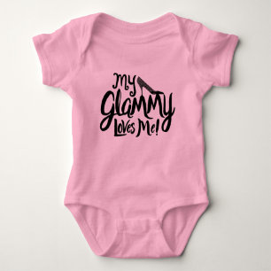 Meine Glammy Lieben ich Baby-Kleidung Baby Strampler