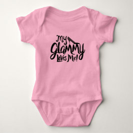Meine Glammy Lieben ich! Baby Strampler