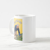Meine glückliche Golf-Tasse Kaffeetasse (Vorderseite Links)