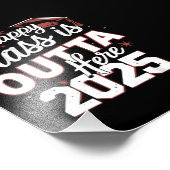 Meine glückliche Klasse ist hier 2025 als Senior G Fotodruck (Ecke)