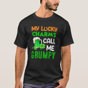 Meine glücklichen Charme nennen mich Grumpy Green T-Shirt
