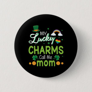 Meine glücklichen Charme nennen mich Mama glücklic Button