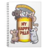 Meine glücklichen Tabletten Notizblock (Vorderseite)