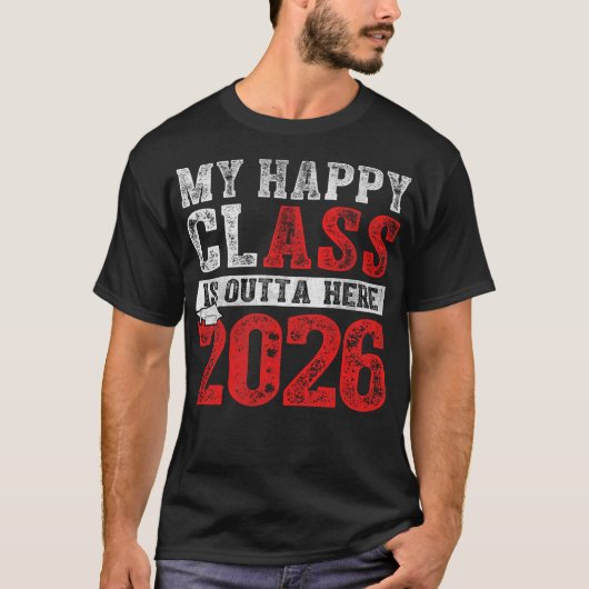 Meine Glückssträhne ist hier 2026 vorbei T-Shirt (Vorderseite)