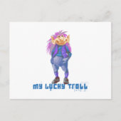 meine Glückstrolle Postkarte (Vorderseite)