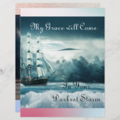 Meine Gnade kommt, mein Frieden kommt stationär (Vorne/Hinten)