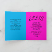 MEINE GORGEOUS SON / DAUGHTER Grußkarte Karte (Innenseite)