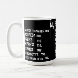 MEINE GOTT ALLEIN-Spezialität-Tasse Kaffeetasse