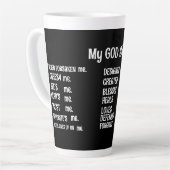 MEINE GOTT ALLEIN-Spezialität-Tasse Milchtasse (Linke Ecke)