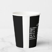 MEINE GOTT ALLEIN-Spezialität-Tasse Pappbecher (Rechts)