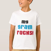 Meine Gram Rocks T - Shirt und Geschenke (Vorderseite)