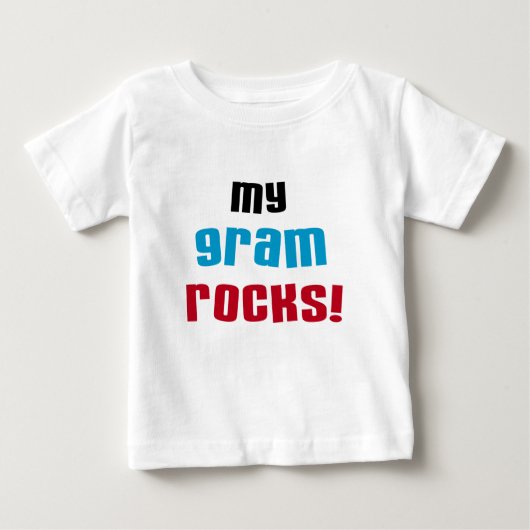 Meine Gram Rocks T - Shirt und Geschenke (Vorderseite)