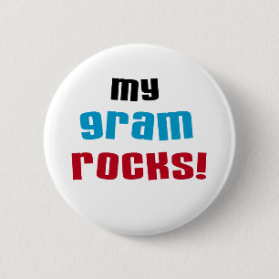 Meine Gram Rocks T - Shirt und Geschenke Button