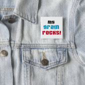 Meine Gram Rocks T - Shirt und Geschenke Button (Beispiel)