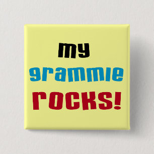 Meine Grammie Rocks T Shirts und Geschenke Button