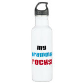 Meine Grammie Rocks Trinkflasche (Vorderseite)
