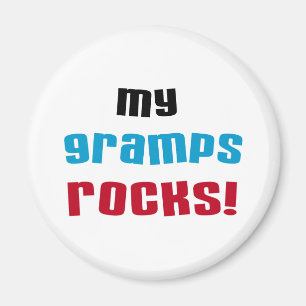 Meine Grampen Rocks T - Shirt und Geschenke Magnet