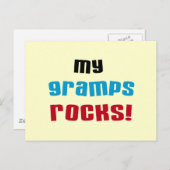 Meine Grampen Rocks T - Shirt und Geschenke Postkarte (Vorne/Hinten)