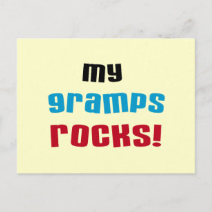 Meine Grampen Rocks T - Shirt und Geschenke Postkarte