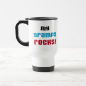 Meine Grampen Rocks T - Shirt und Geschenke Reisebecher (Links)