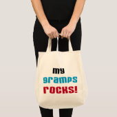 Meine Grampen Rocks T - Shirt und Geschenke Tragetasche (Vorderseite (Produkt))