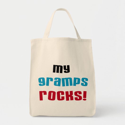 Meine Grampen Rocks T - Shirt und Geschenke Tragetasche (Vorne)