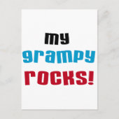 Meine Grampy Rocks T Shirts und Geschenke Postkarte (Vorderseite)