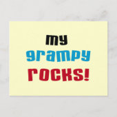 Meine Grampy Rocks T Shirts und Geschenke Postkarte (Vorderseite)