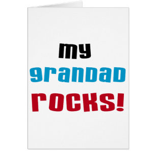 Meine Grandad Rocks T - Shirt und Geschenke