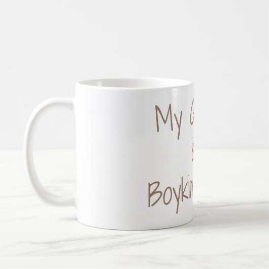 Meine Granddog Tasse (Links)